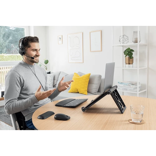 Laptopstandaard Kensington SmartFit® Easy RiserTM EQ Laptop Cooling Stand zwart