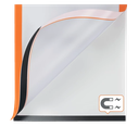 Ophangtas Nobo A3 zelfklevend oranje (2)