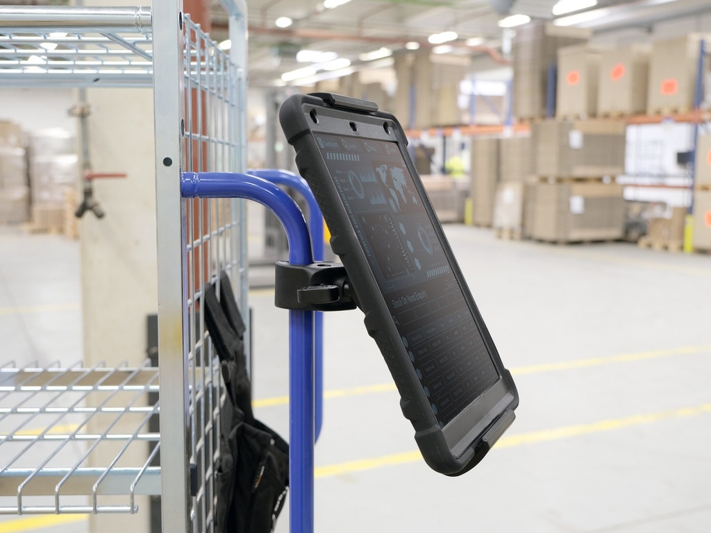 Tablethouder Durable Tough Clamp XL zwart