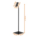 Tablethouder Durable Tough Floor zwart