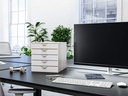 Ladenblok Durable Varicolor Mix 5 gesloten laden wit/assorti