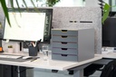 Ladenblok Durable Varicolor 5 gesloten laden grijs/assorti (760527)