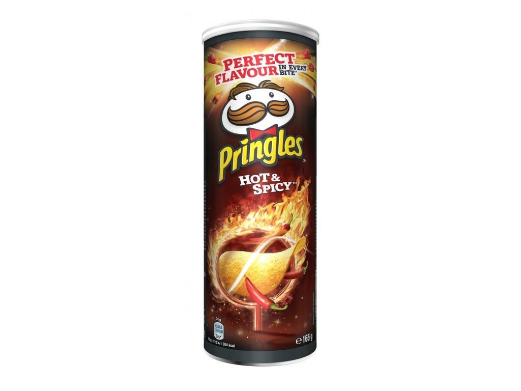 Chips Pringles hot & spicy 200gr