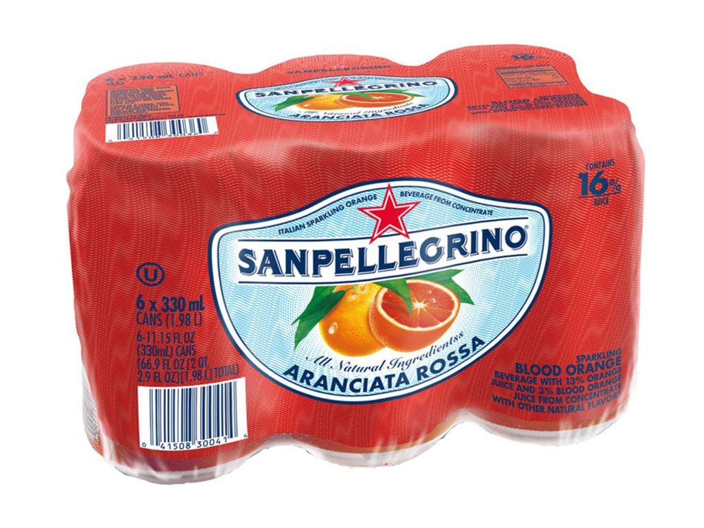 Frisdrank San Pellegrino bloedsinaas 33cl blik (24)