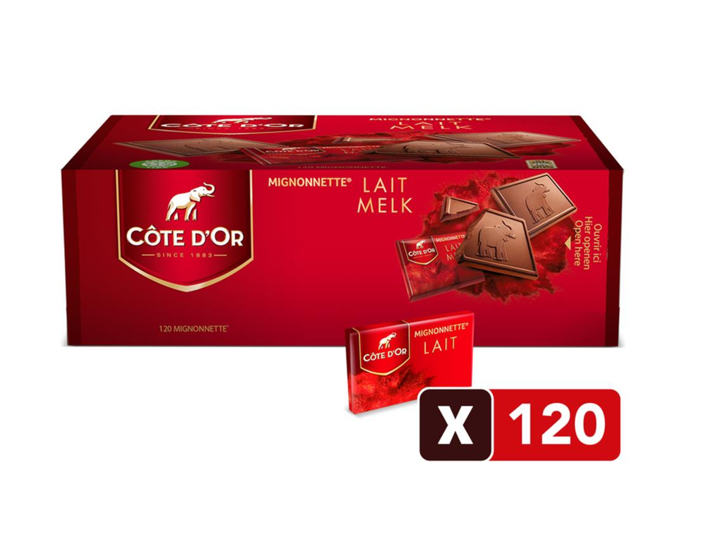 Chocolade Côte d'or Mignonnettes Melk (120)(46980)