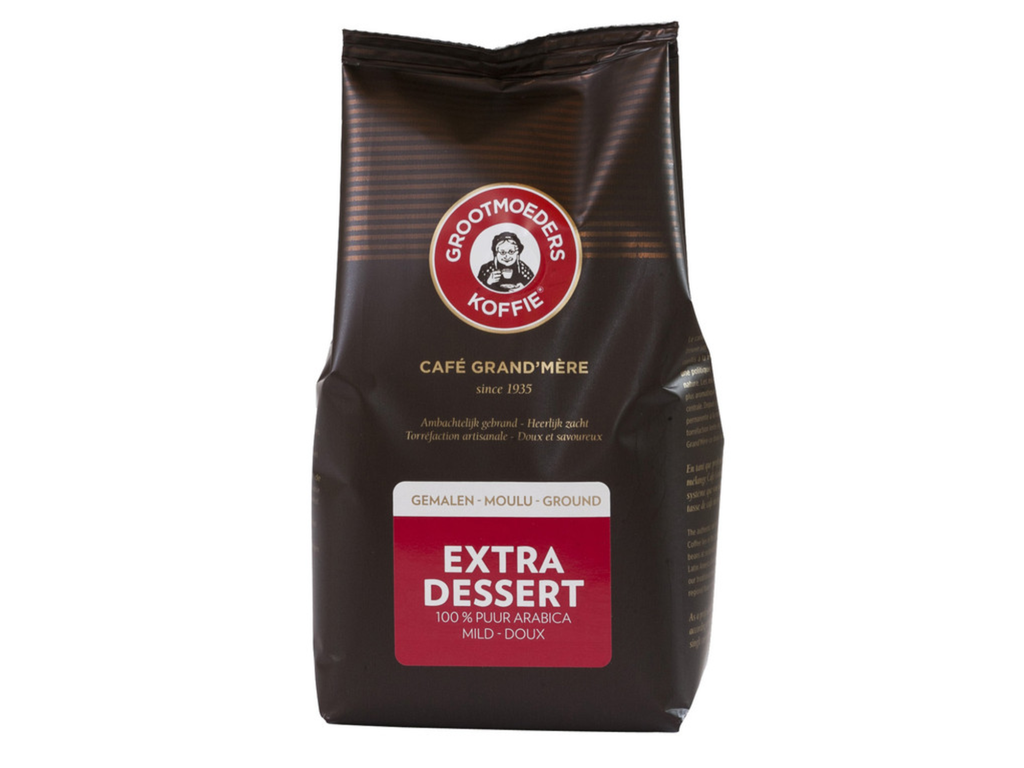 Koffie Grootmoeders Koffie Extra Dessert gemalen 500g