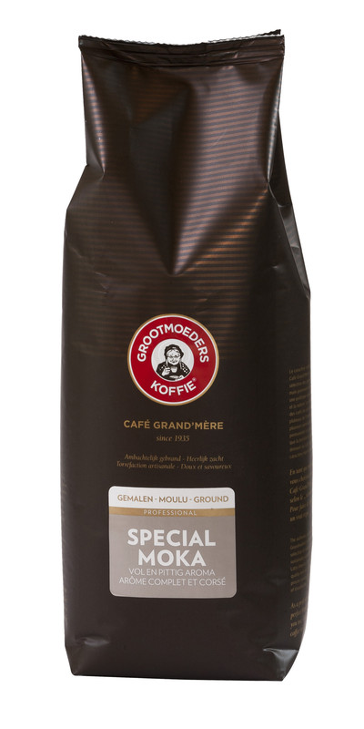 Koffie Grootmoeders Koffie Special Moka Professional gemalen 1kg