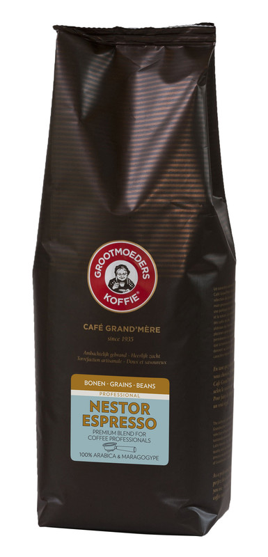 Koffie Grootmoeders Koffie Nestor Espresso bonen 1kg