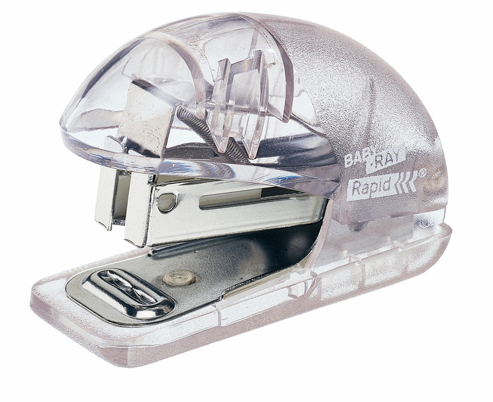 Nietmachine Rapid Fashion Baby-Ray 10vel transparant wit