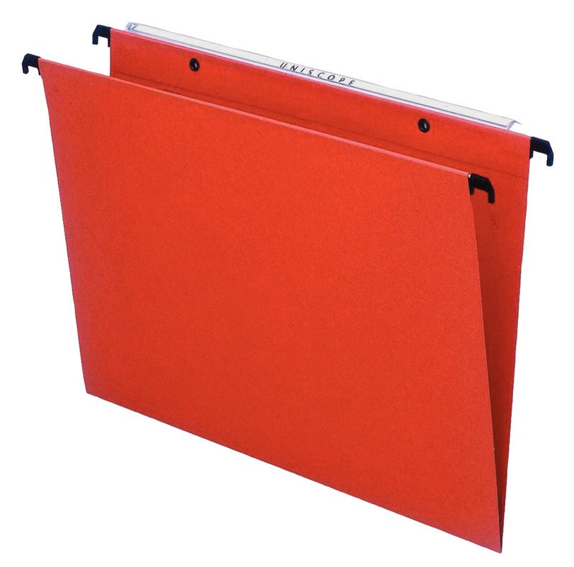 Hangmap Esselte Orgarex Kori Uniscope karton A4 330mm V-bodem lade oranje (25)