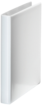 Panorama ringmap Esselte PP A4 4 D-ringen 40mm rug 63mm 3 insteekvakken wit