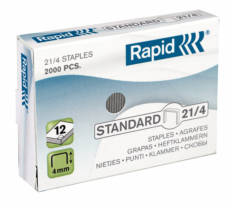 Nietjes Rapid Standard 21/4 gegalvaniseerd (2000)