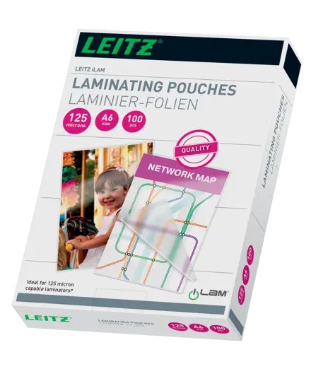 Lamineerhoes Leitz iLam A6 2x125µ glanzend (100)