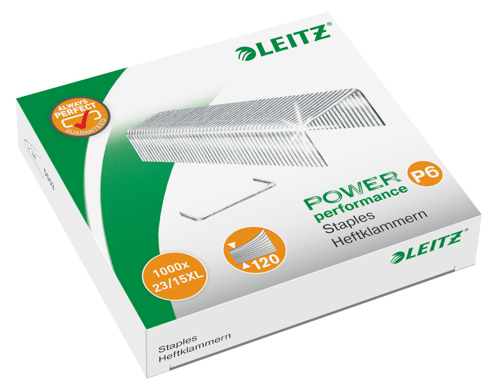 Nietjes Leitz Power Performance P6 23/15XL verzinkt (1000) (5579000)