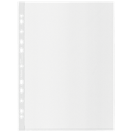 Showtas Esselte Premium 100% Recycled PP A4 100 micron 11-gaats gekorreld transparant (100)