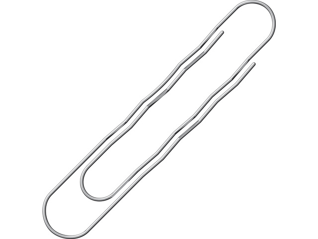 Paperclip Alco 77mm gegolfd (12)