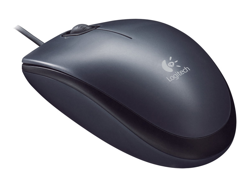 Muis met draad Logitech M90 zwart