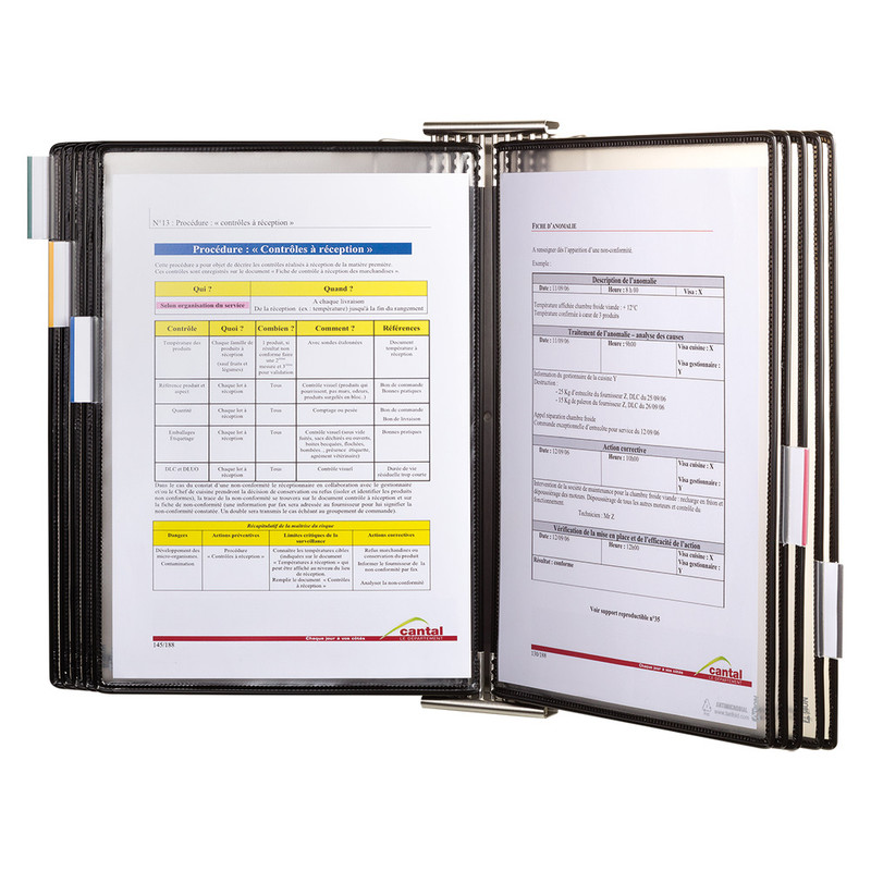 Wandelement Tarifold Sterifold Antibacterial A4 RSV inclusief 10 PVC tassen