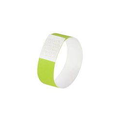 Evenementenbandjes Sigel Super Soft 255x25mm neon groen (120)