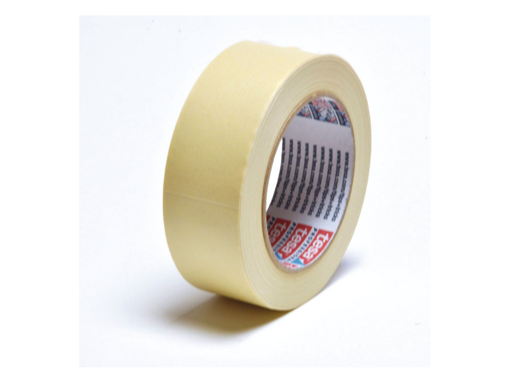 Afdekplakband Tesa krepp standard masking 38mmx50m (432343)