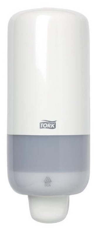 Zeepdispenser Tork vloeibaar en spray S4 wit