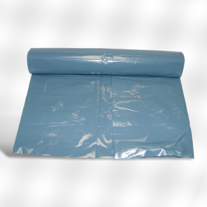 Vuilniszakken Koala LDPE 65/25x140cm 240L 70µ blauw (10)