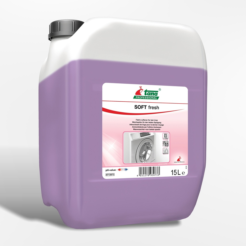 wasverzachter Soft Fresh 15L automatische wasmachine