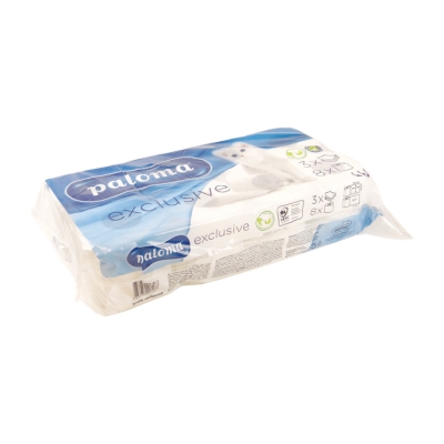 Toiletpapier Paloma 3-laags wit (8)