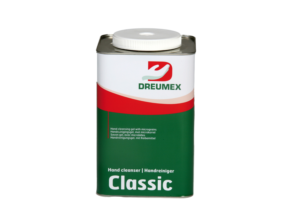 Handreinigingsgel Dreumex Classic met microkorrels 4,5L