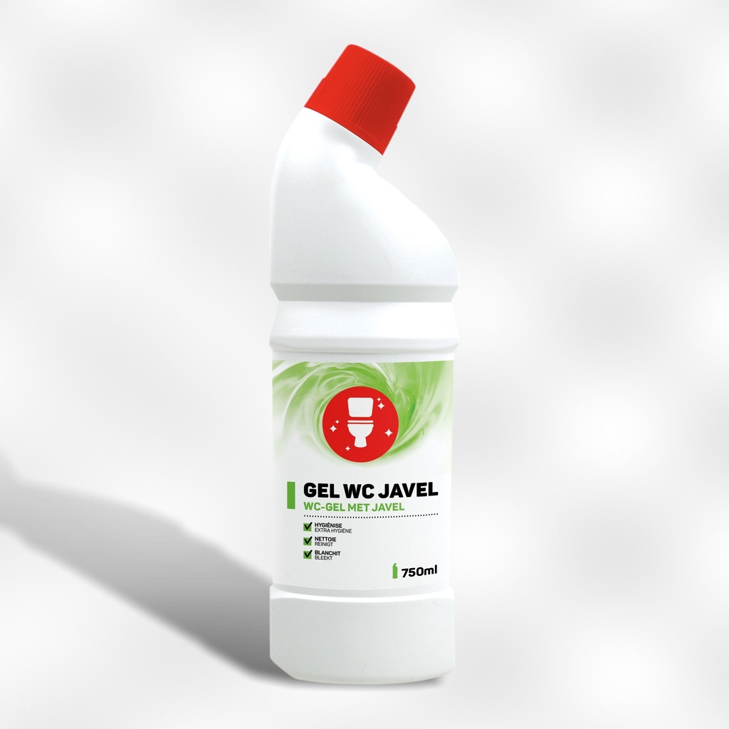 Toiletreiniger Actiff gel met javel 750ml