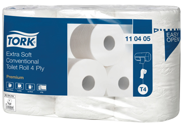 Toiletpapier Tork Premium Extra Soft T4 4-laags 150vel (42) (110405)