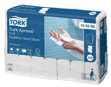 Handdoeken Tork Xpress Multifold Soft H2 2-laags 150vel (21)
