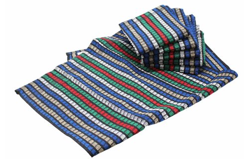 Wasbare werkhanddoek ft.45x80cm 100% katoen - multicolor