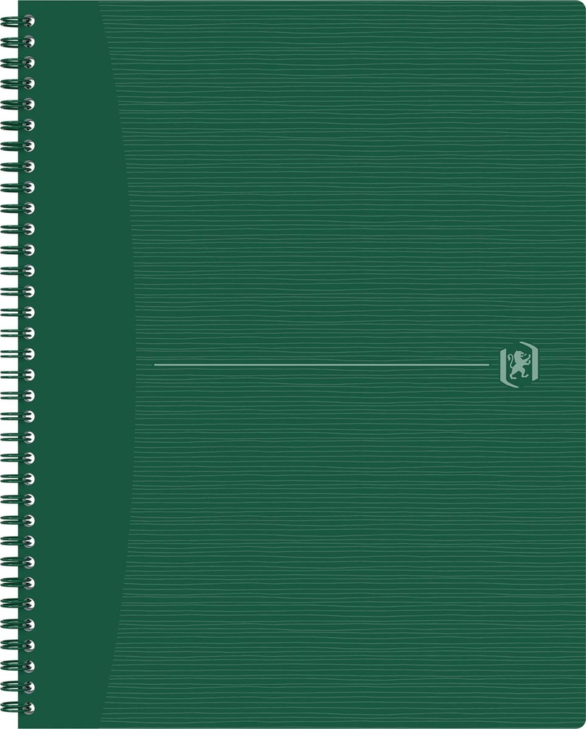 Spiraalschrift Oxford Origin A4+ gelijnd140blz groen