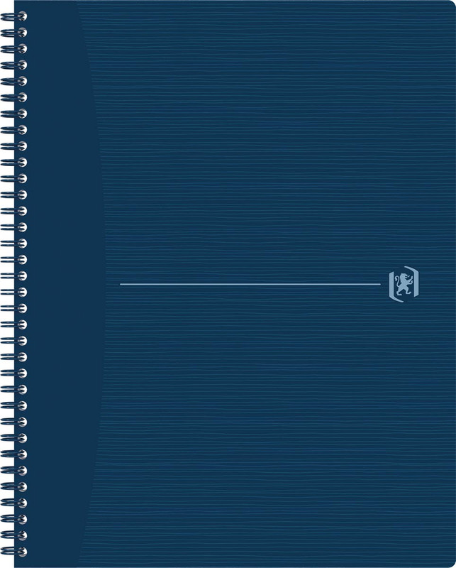 Spiraalschrift Oxford Origin A4+ gelijnd140blz blauw