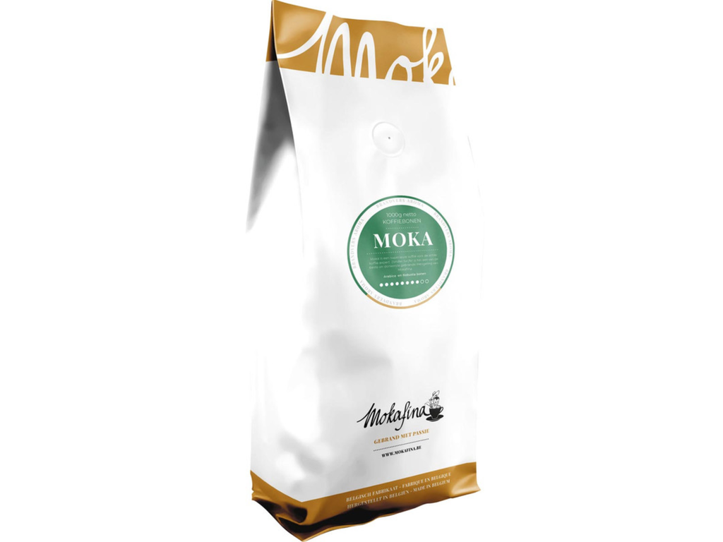 Koffiebonen Mokafina Mokka sterkte 8 1kg