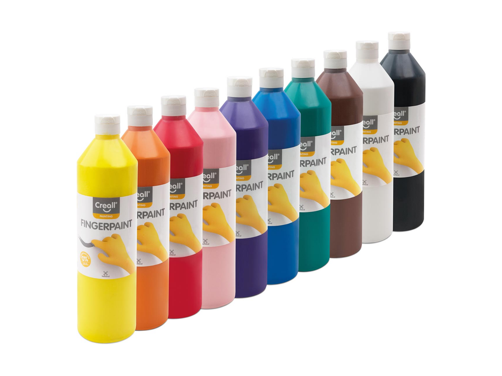 Vingerverf Creall Happy 750ml assorti (10)