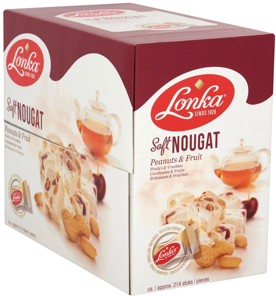 Nougat Lonka pinda vrucht 12g (214)