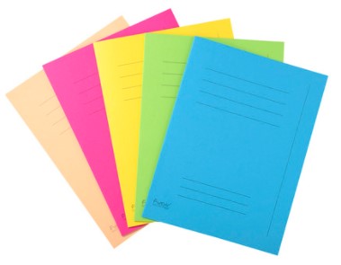 Dossiermap Exacompta Forever 220 karton A4 220gr assorti kleuren (50)