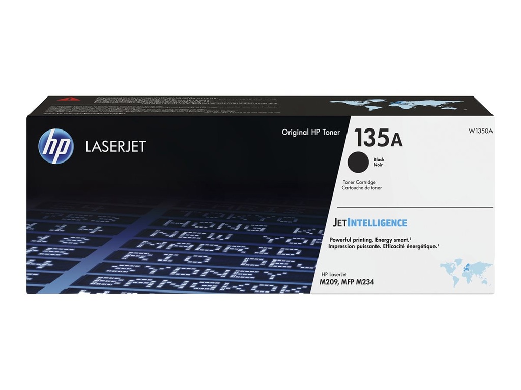 Toner HP Mono Laser 135A LaserJet MFP 234SDWE 1.100 pag. BK