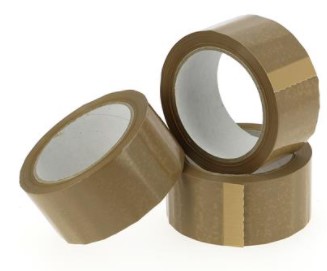Tape PVC havana 75mmx100m 33 micron (24)