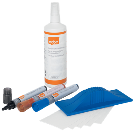 Starter kit Nobo voor whiteboards