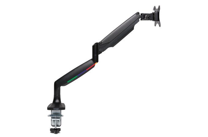 Enkelvoudige monitorarm Kensington SmartFit One-Touch in hoogte verstelbaar