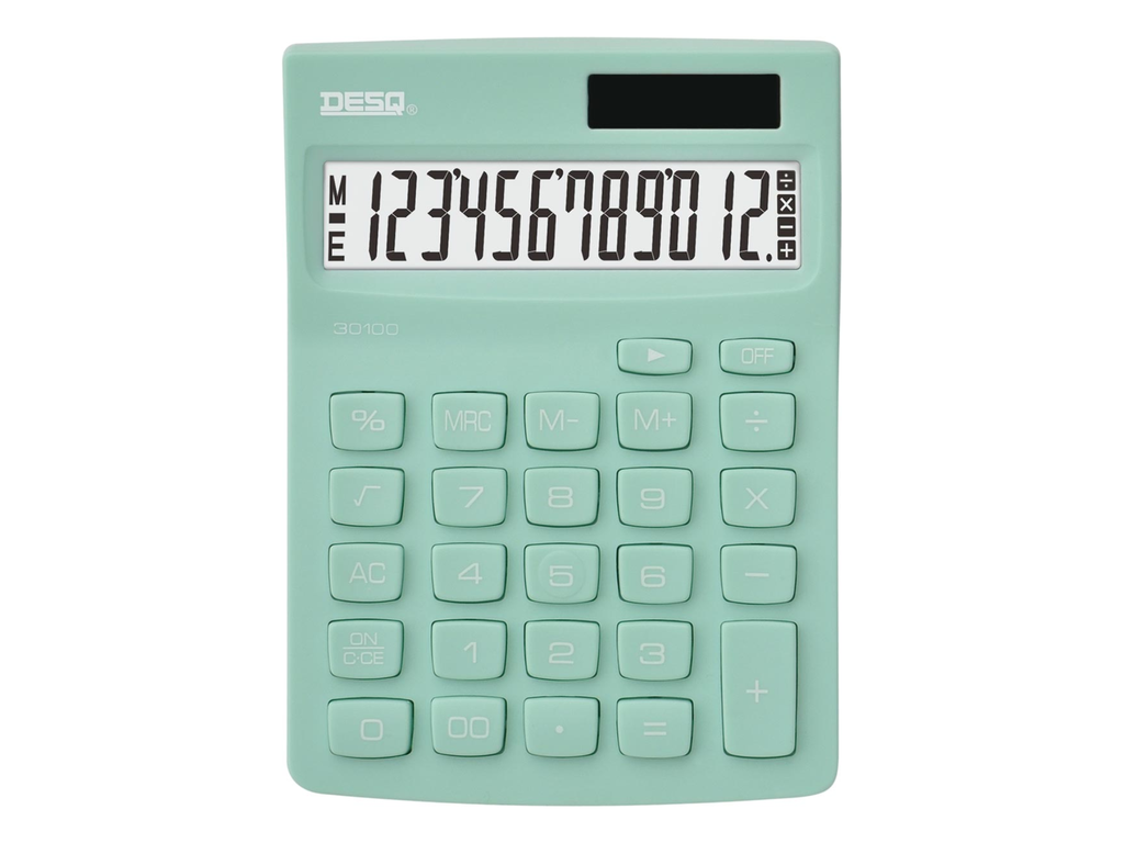Bureaurekenmachine Desq New Generation Compact 30100 Groen