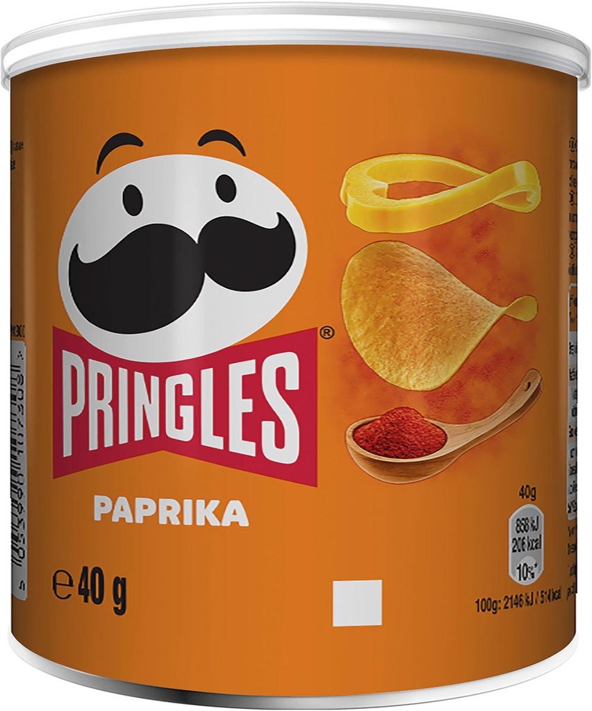 Chips Pringles Paprika 40gr