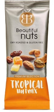 Noten Beautiful Nuts Zakje van 50gr Tropical mix