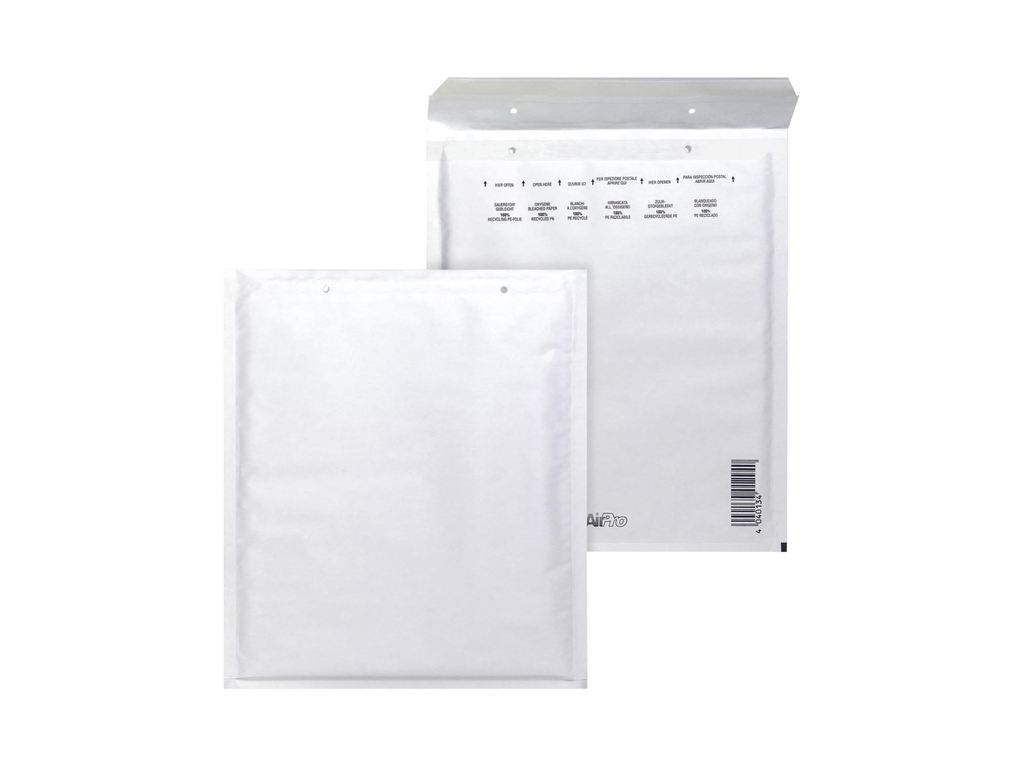 Luchtkussenenveloppen Bong Airpro 220x265mm wit m/s (100)