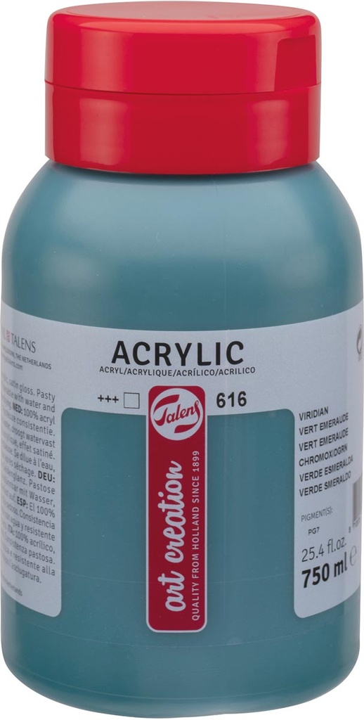 Avrylverf flacon Tales Art 750 ml vert émeraude