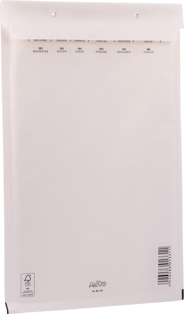 Luchtkussenenveloppes Bong Airpro c16 220 x 340 mm m/s wit (10)