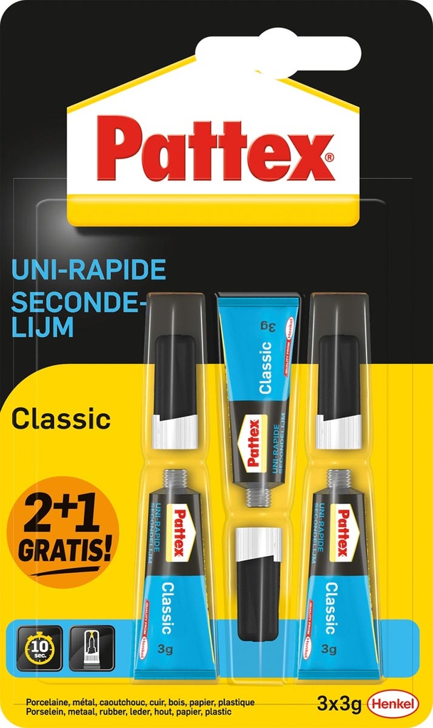 Secondelijm Pattex Classic 3 gr (3)